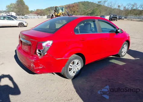 2013 Chevrolet Sonic Lt Auto from USA, damaged, VIN 1G1JC5SH1D4225112